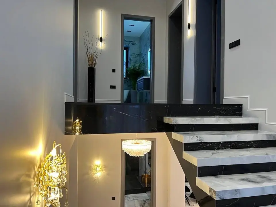 Построенный дом по проекту Современный дом 240 м²